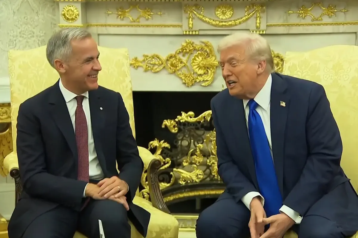 trumptan kanada basbakanini terleten saka resmen topraklarina goz dikti I6SgKS88