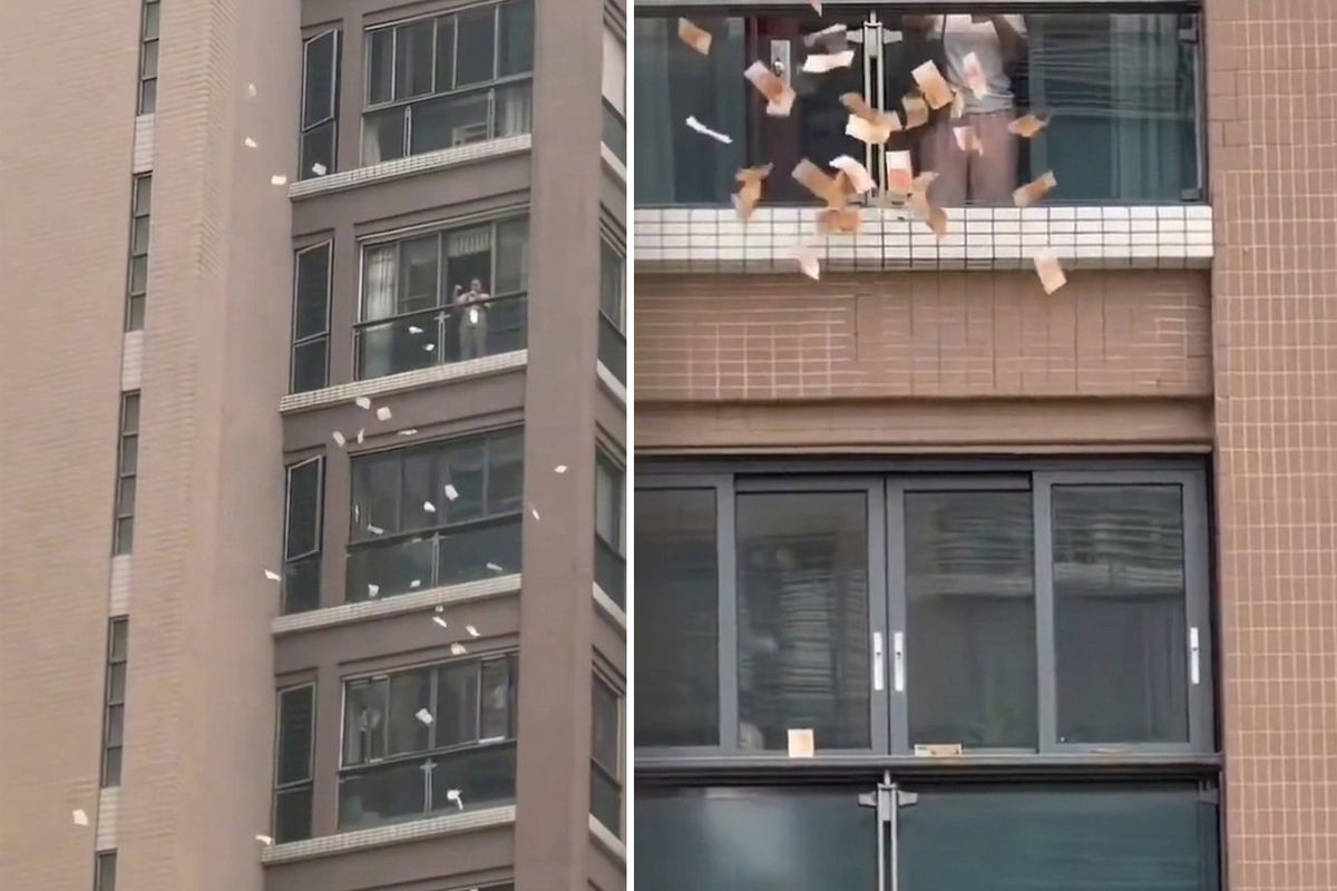 Gökten Yağmur Gibi Para Yağdı: Şantou Sokaklarında İnanılmaz Manzara