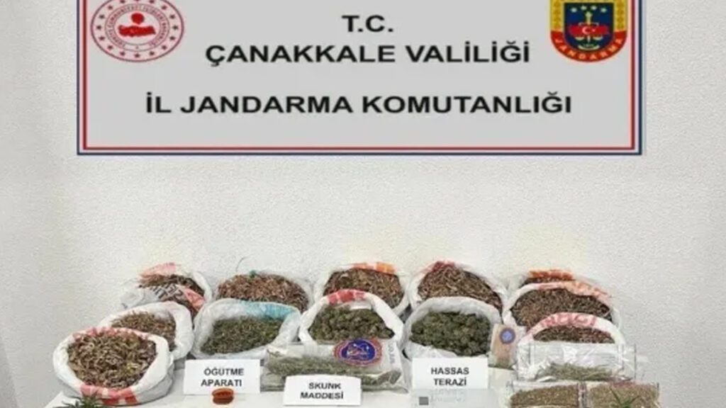 Çanakkale’de Uyuşturucu Laboratuvarına Baskın: Jandarma Şüphelileri Yakaladı