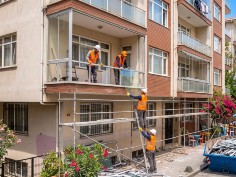 Apartmandaki cam balkonlar tek tek sokulecek 9tCMLu1p