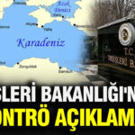 Disisleri bakanligindan montro aciklamasi u4OEAXz2